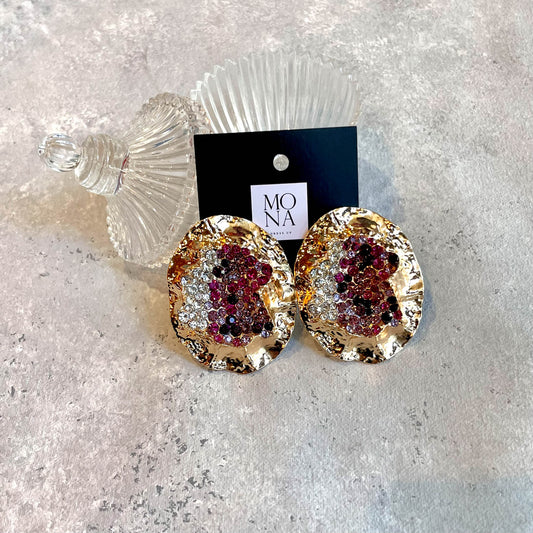 AROS DOMINGA DORADO/FUCSIA