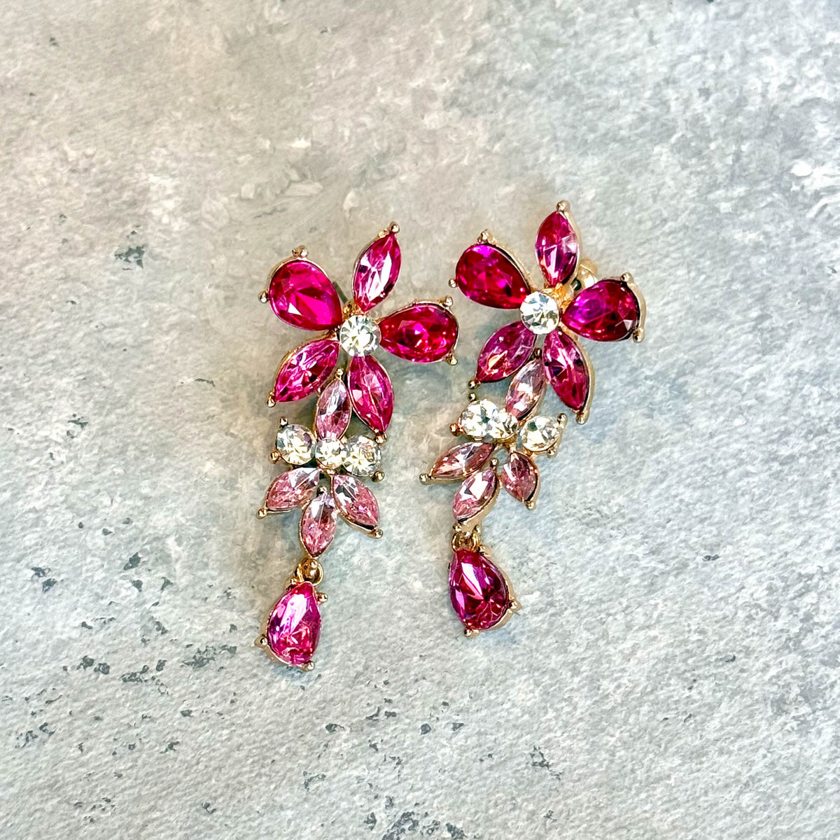 Aros Josefa fucsia