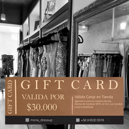 Gift Card Monadressup