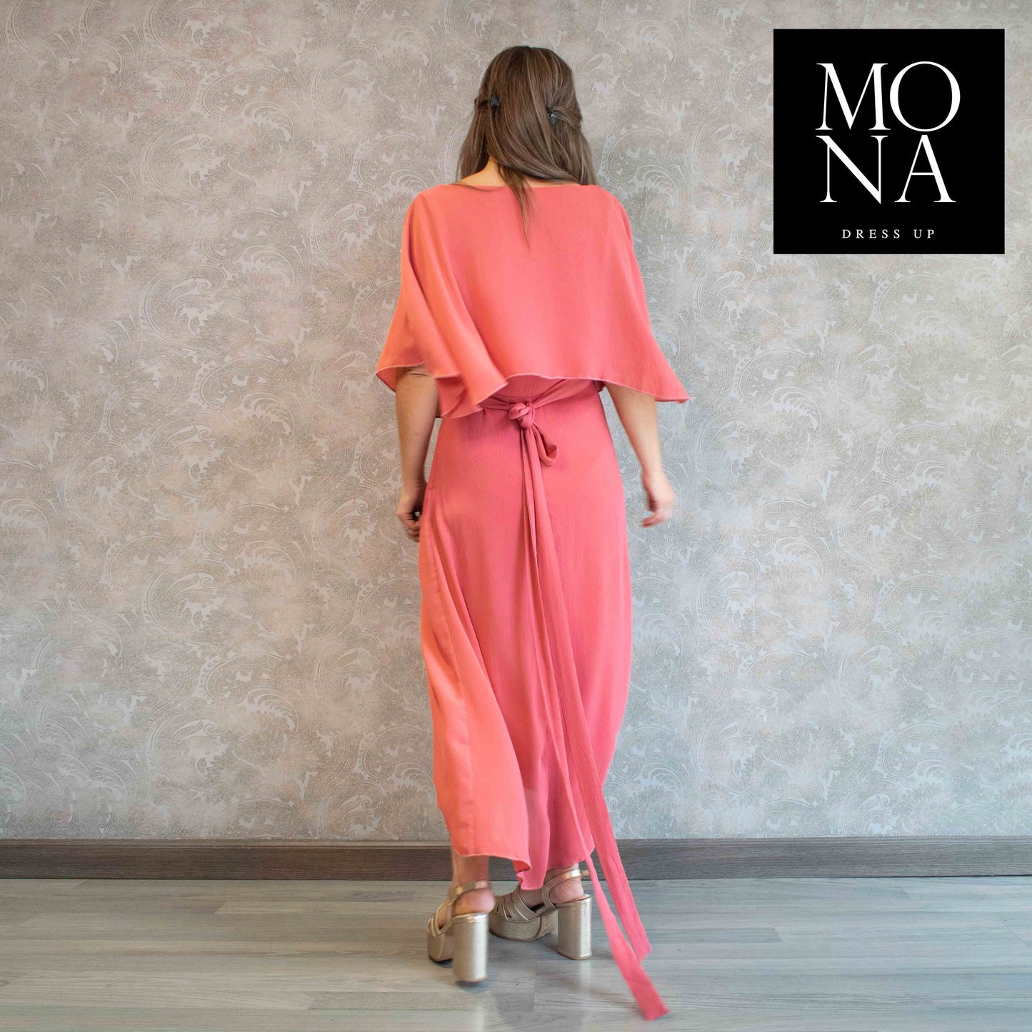VESTIDO MIDI GIORGIA SALMÓN