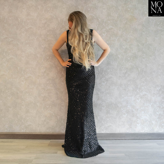 VESTIDO LARGO IRENE NEGRO