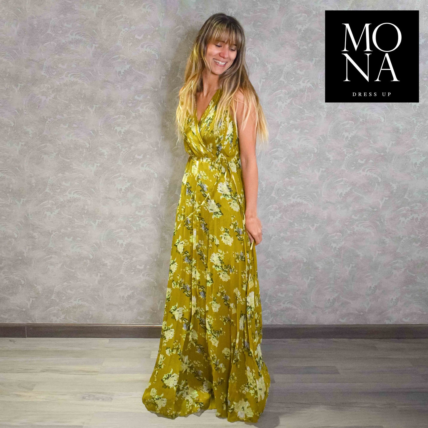 VESTIDO LARGO IVANA VERDE