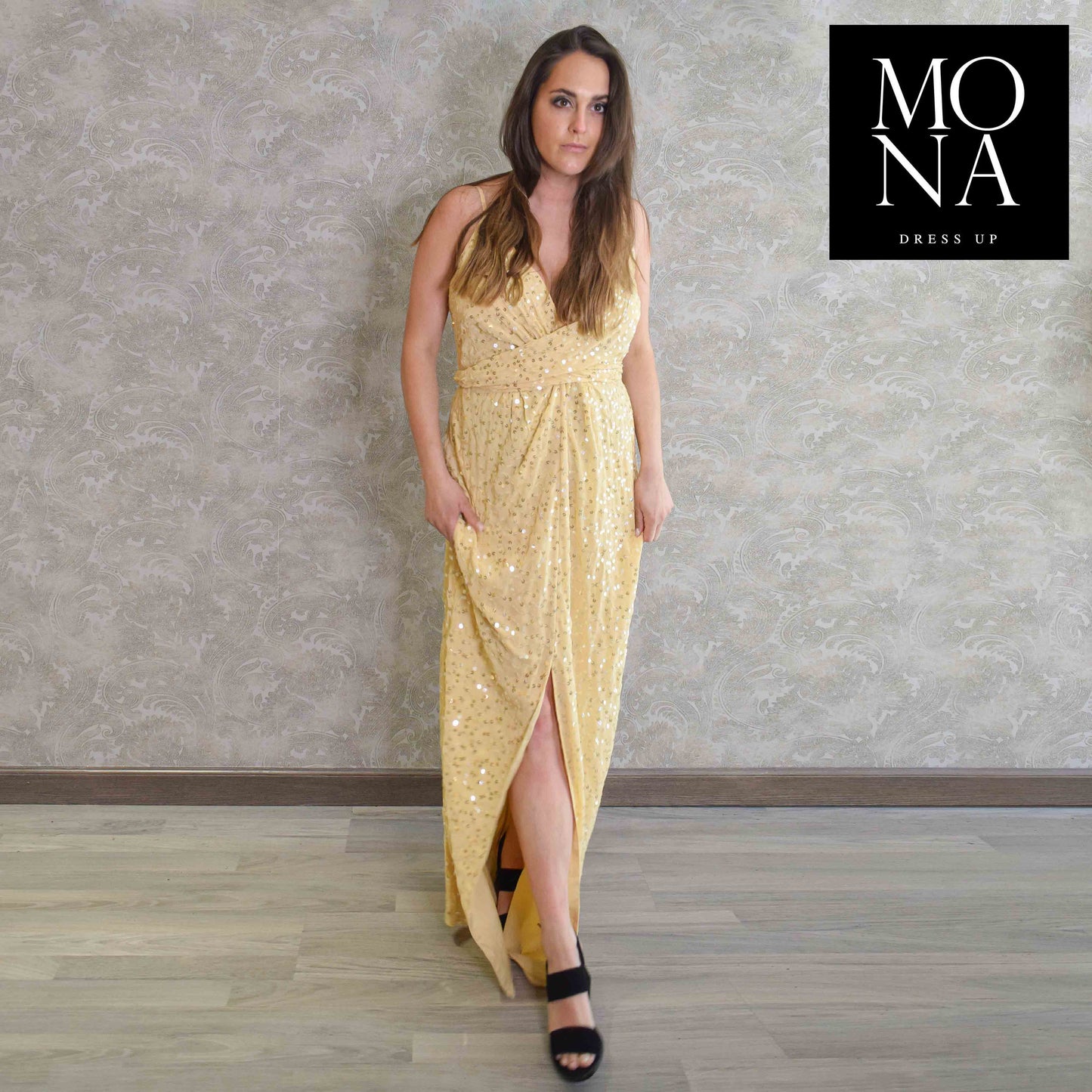 VESTIDO LARGO LETICIA BARQUILLO