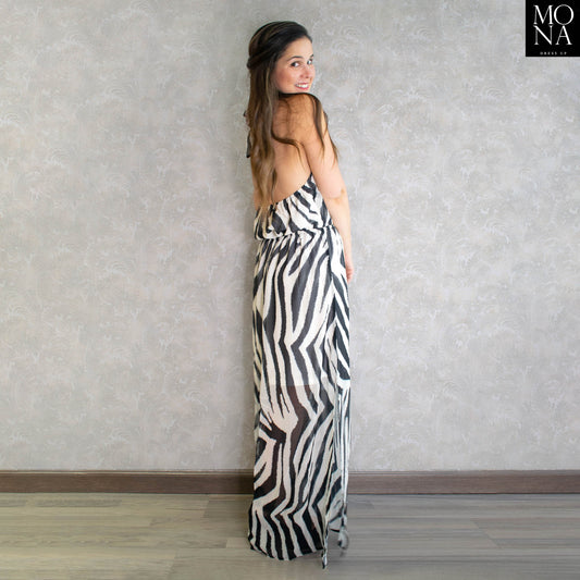 VESTIDO LARGO ORIETTA MULTICOLOR