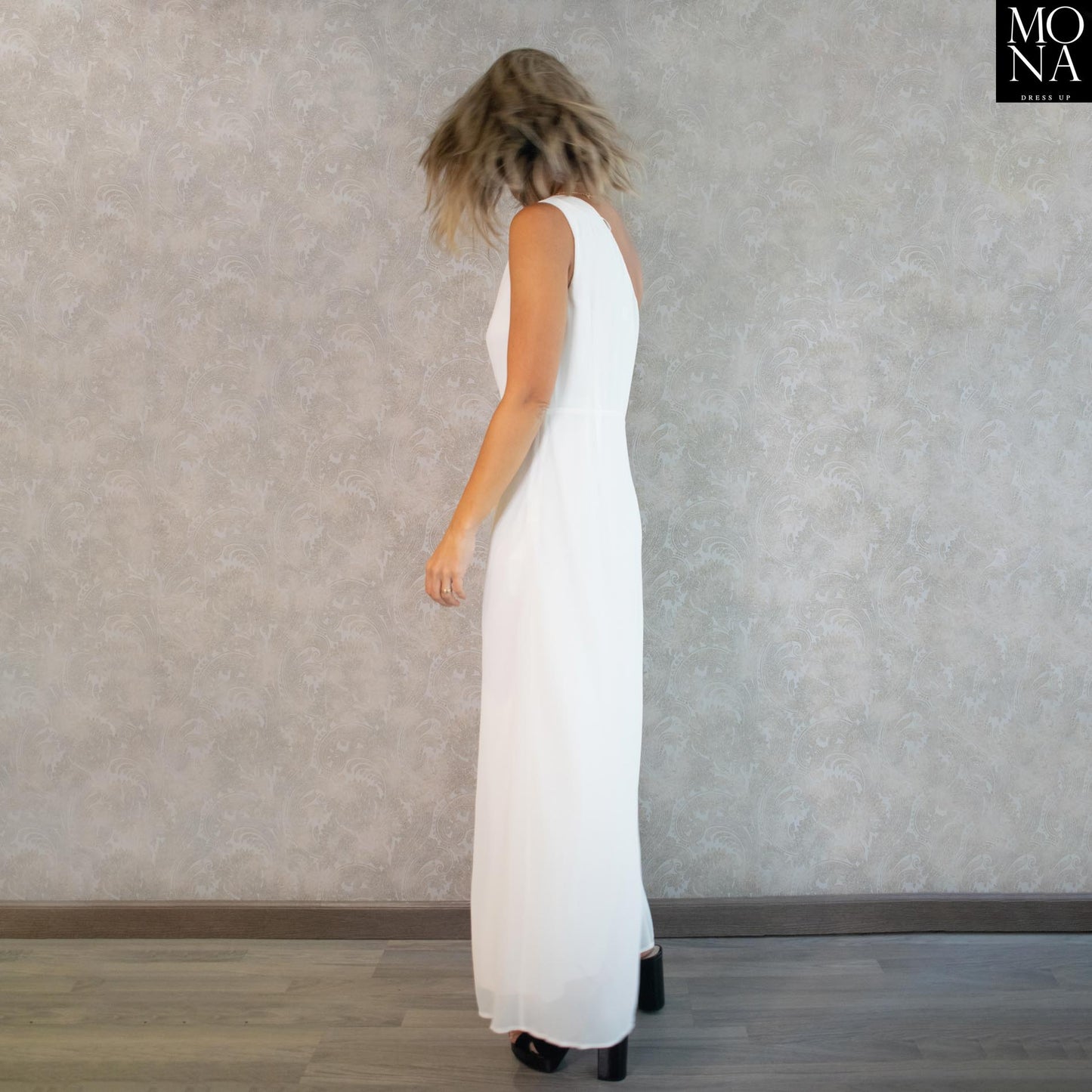 VESTIDO LARGO LUCIA BLANCO