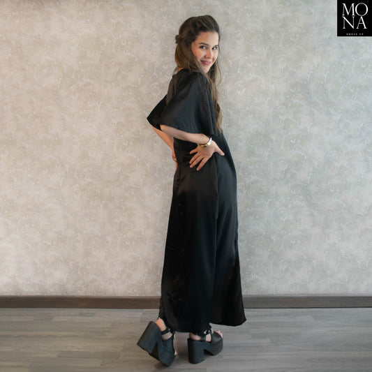 VESTIDO LARGO TANIA NEGRO