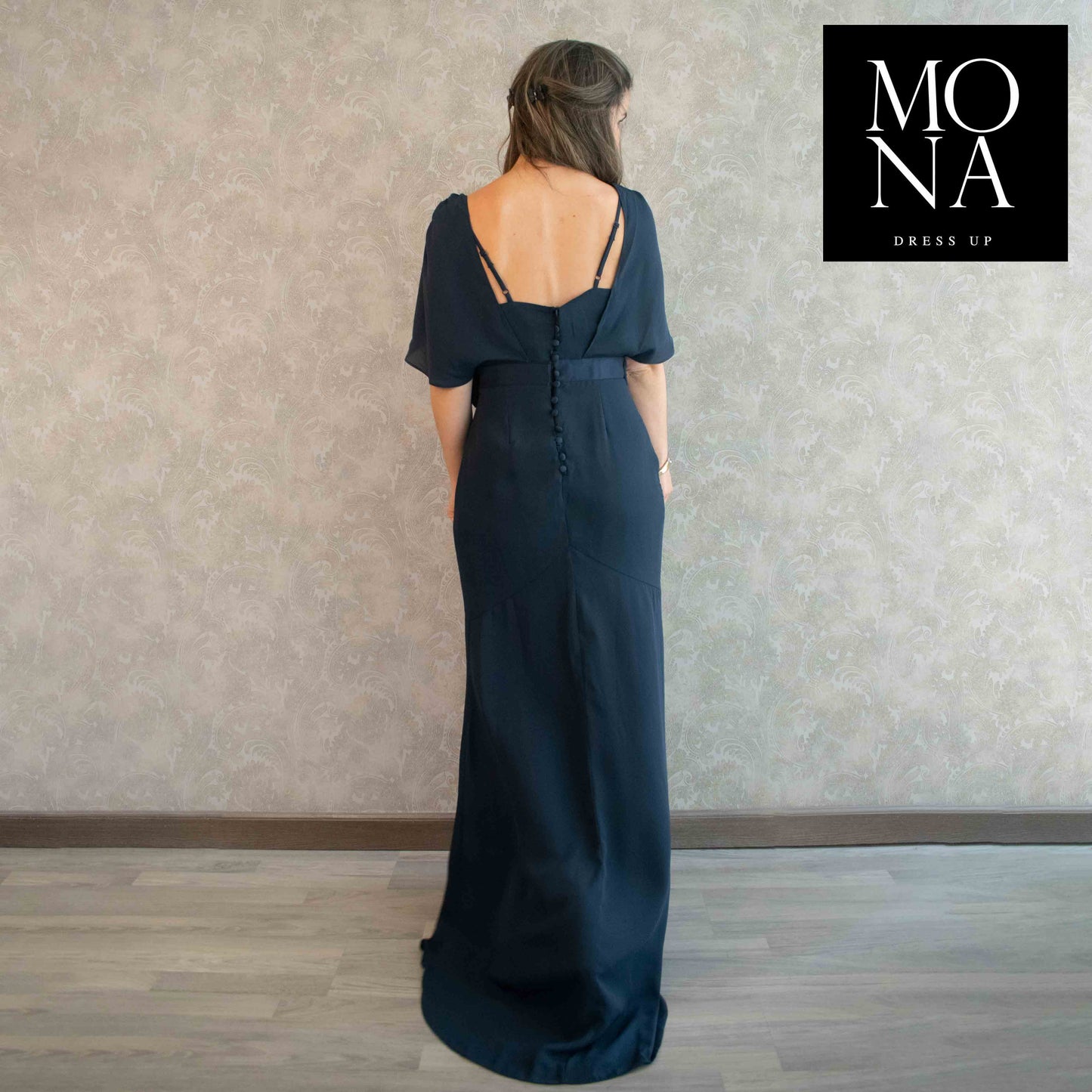 VESTIDO LARGO SOL AZUL