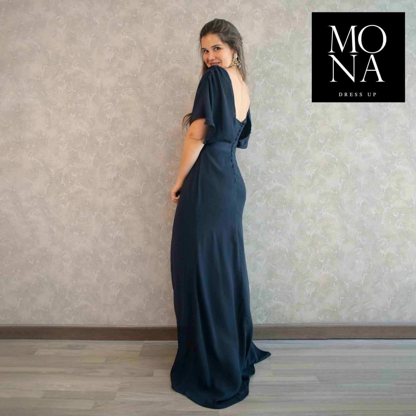 VESTIDO LARGO SOL AZUL