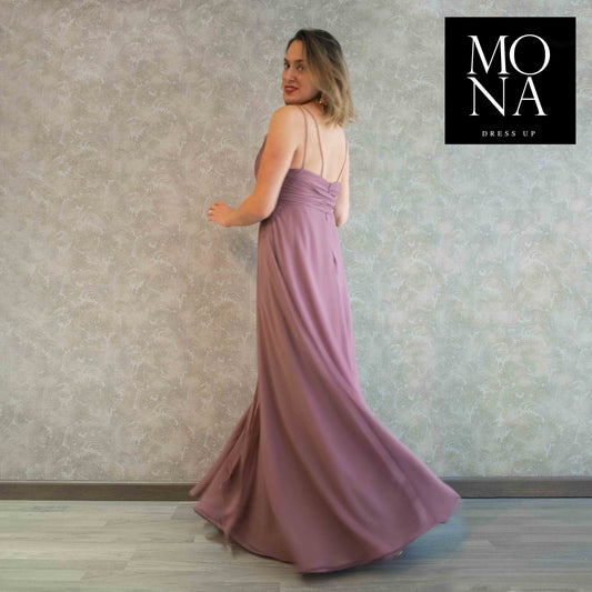 VESTIDO LARGO LIA MALVA