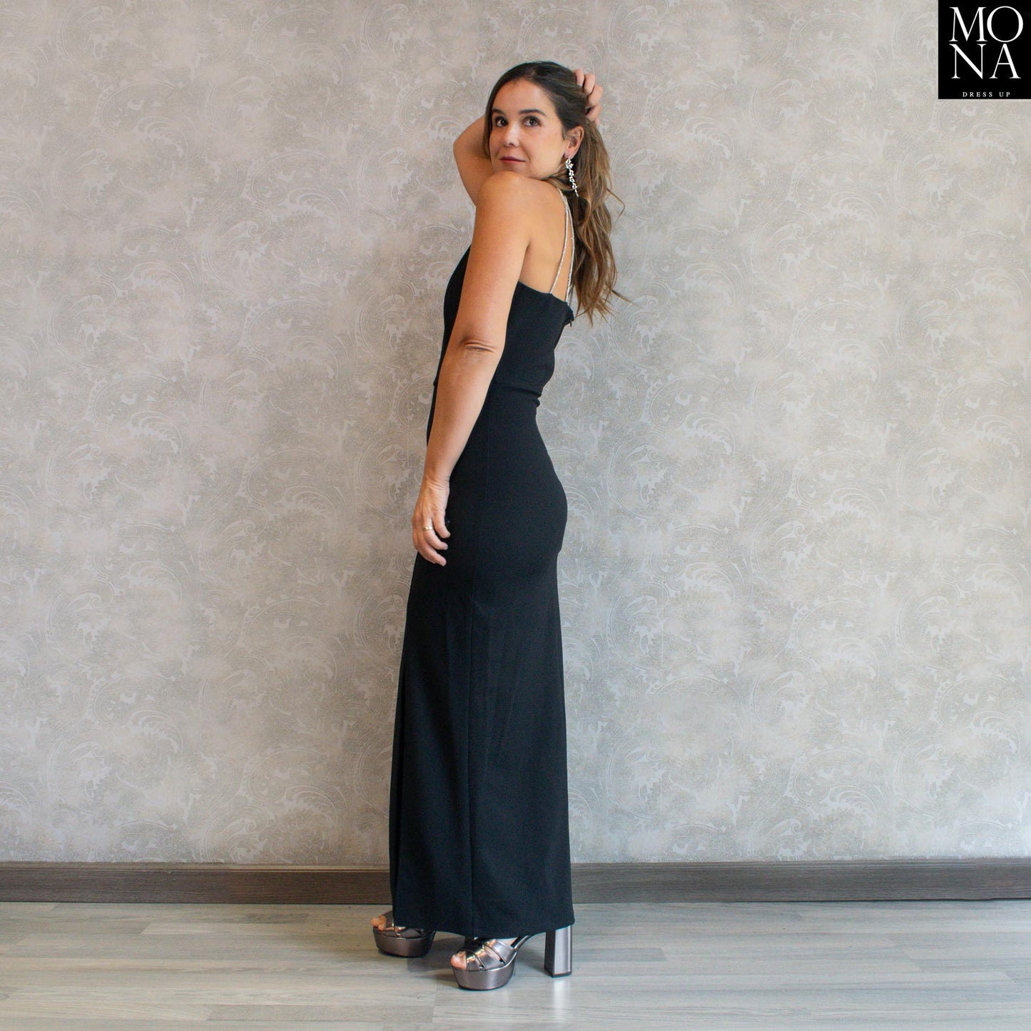 VESTIDO LARGO RENATA NEGRO