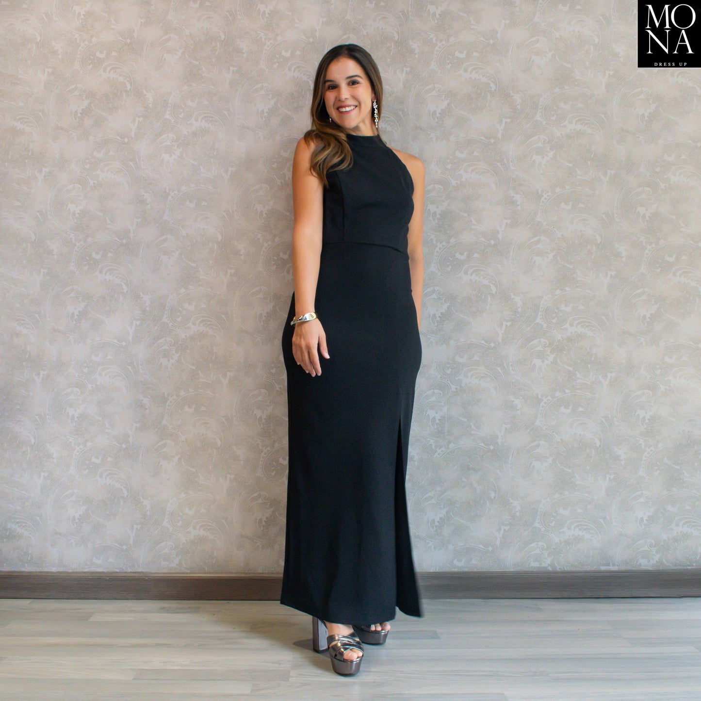 VESTIDO LARGO RENATA NEGRO