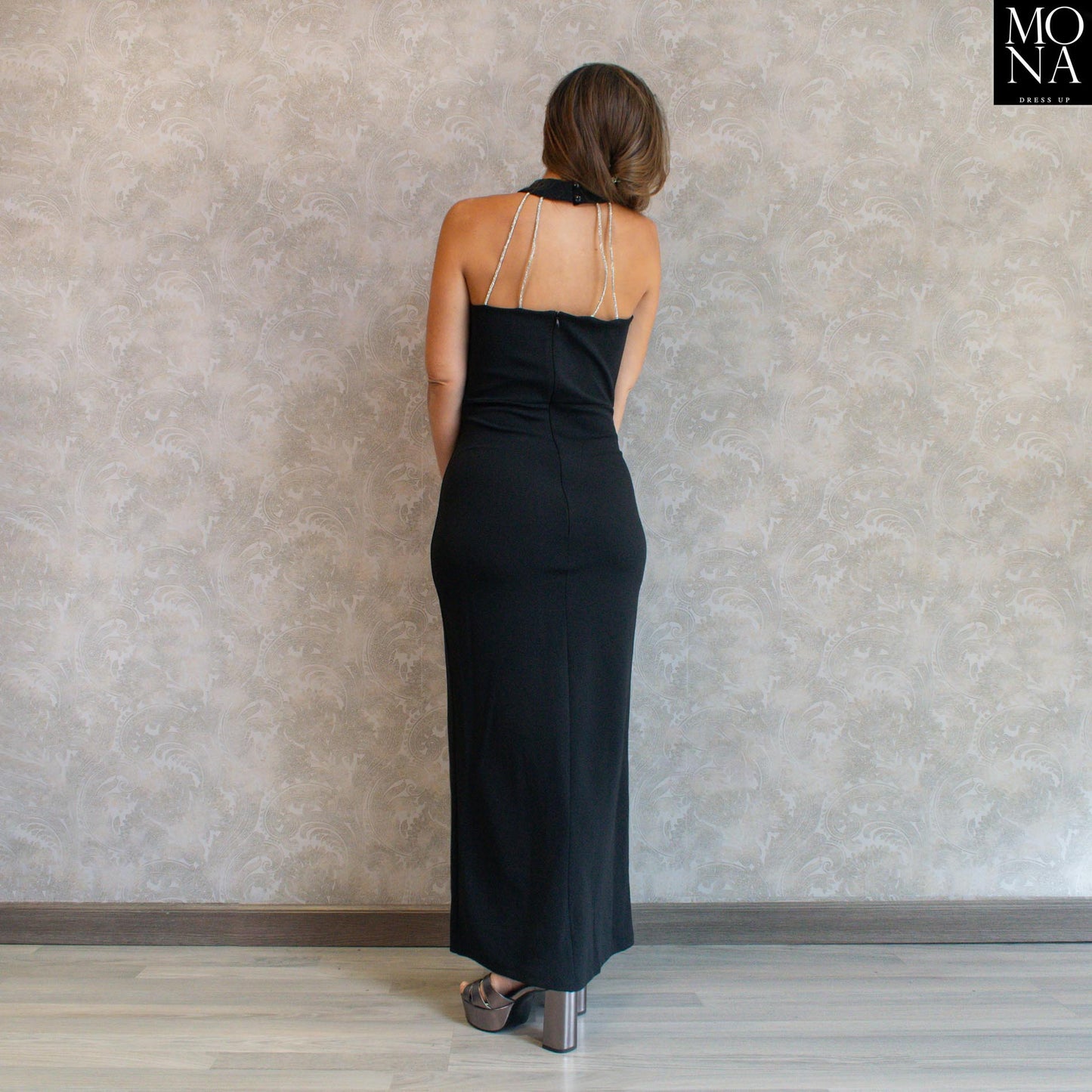 VESTIDO LARGO RENATA NEGRO