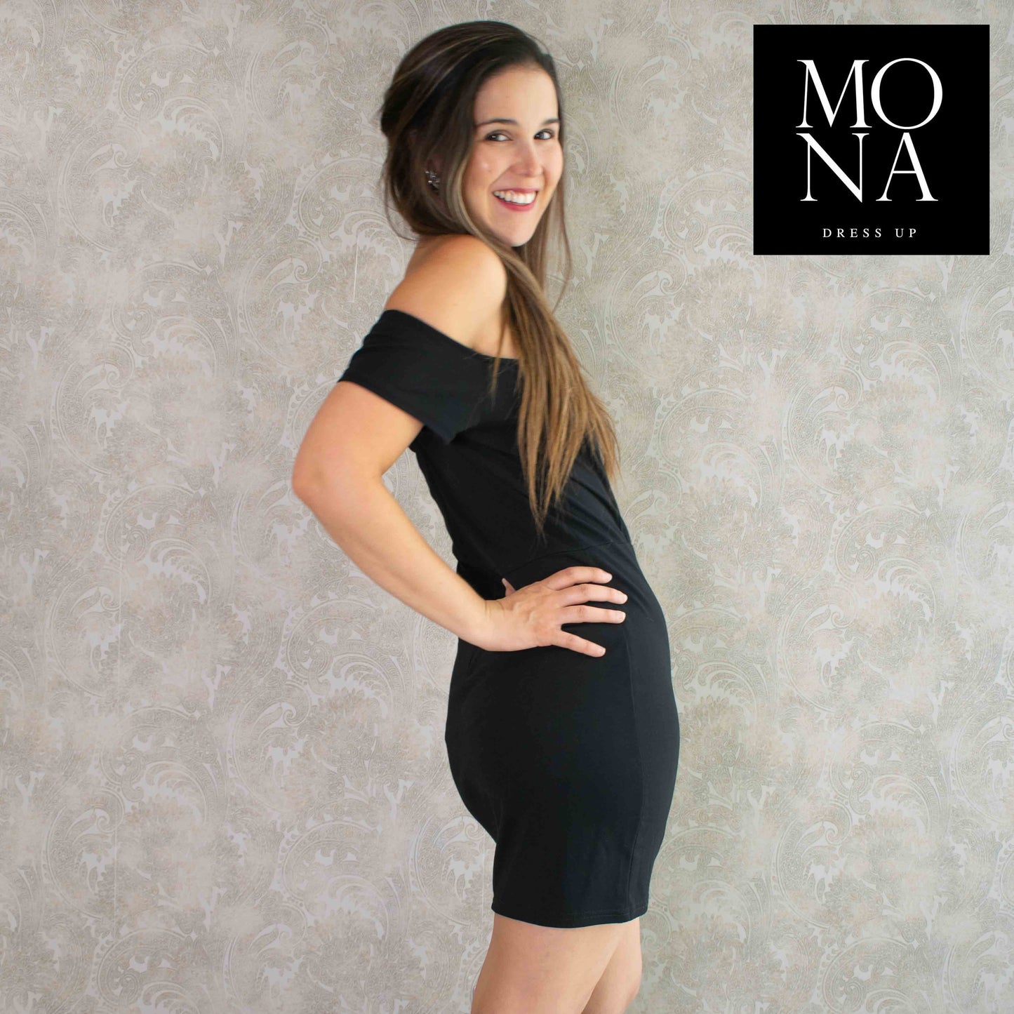 VESTIDO CORTO SILVANA NEGRO