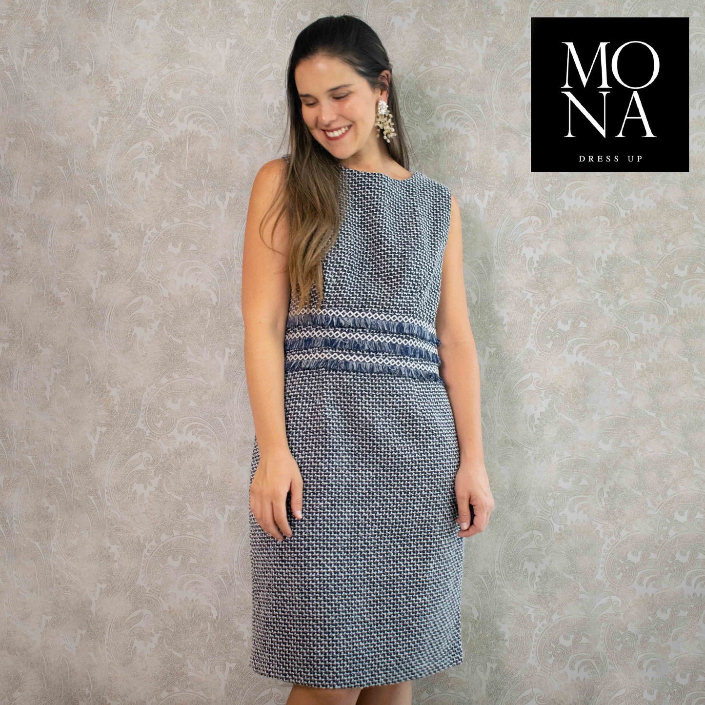 VESTIDO CORTO TATIANA GRIS