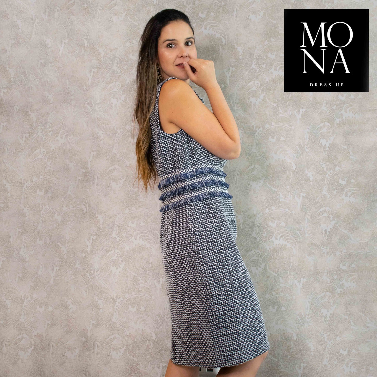 VESTIDO CORTO TATIANA GRIS