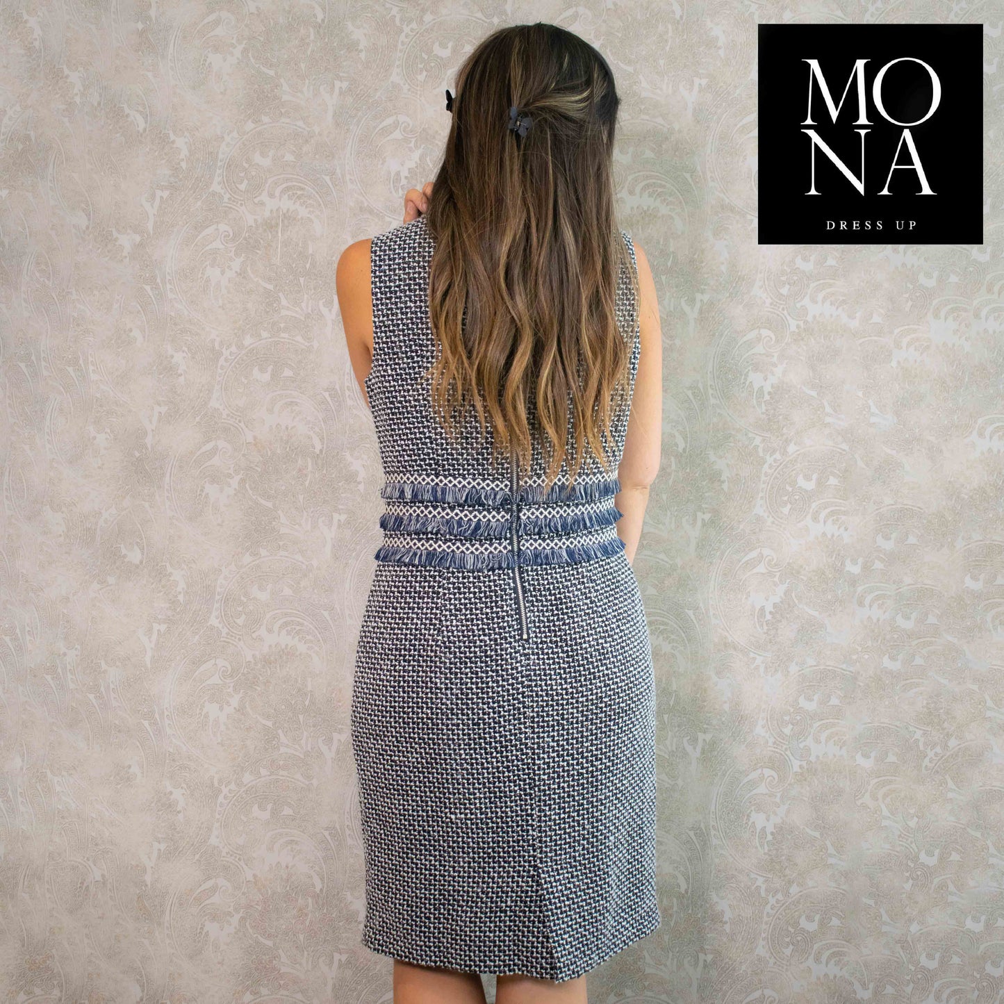 VESTIDO CORTO TATIANA GRIS