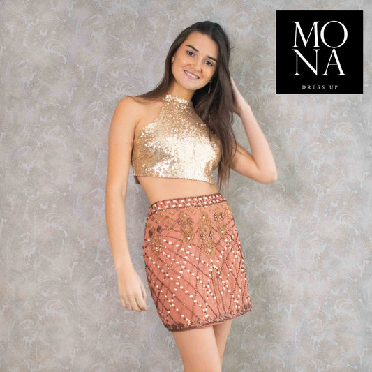 FALDA CORTA EUGENIA NARANJO