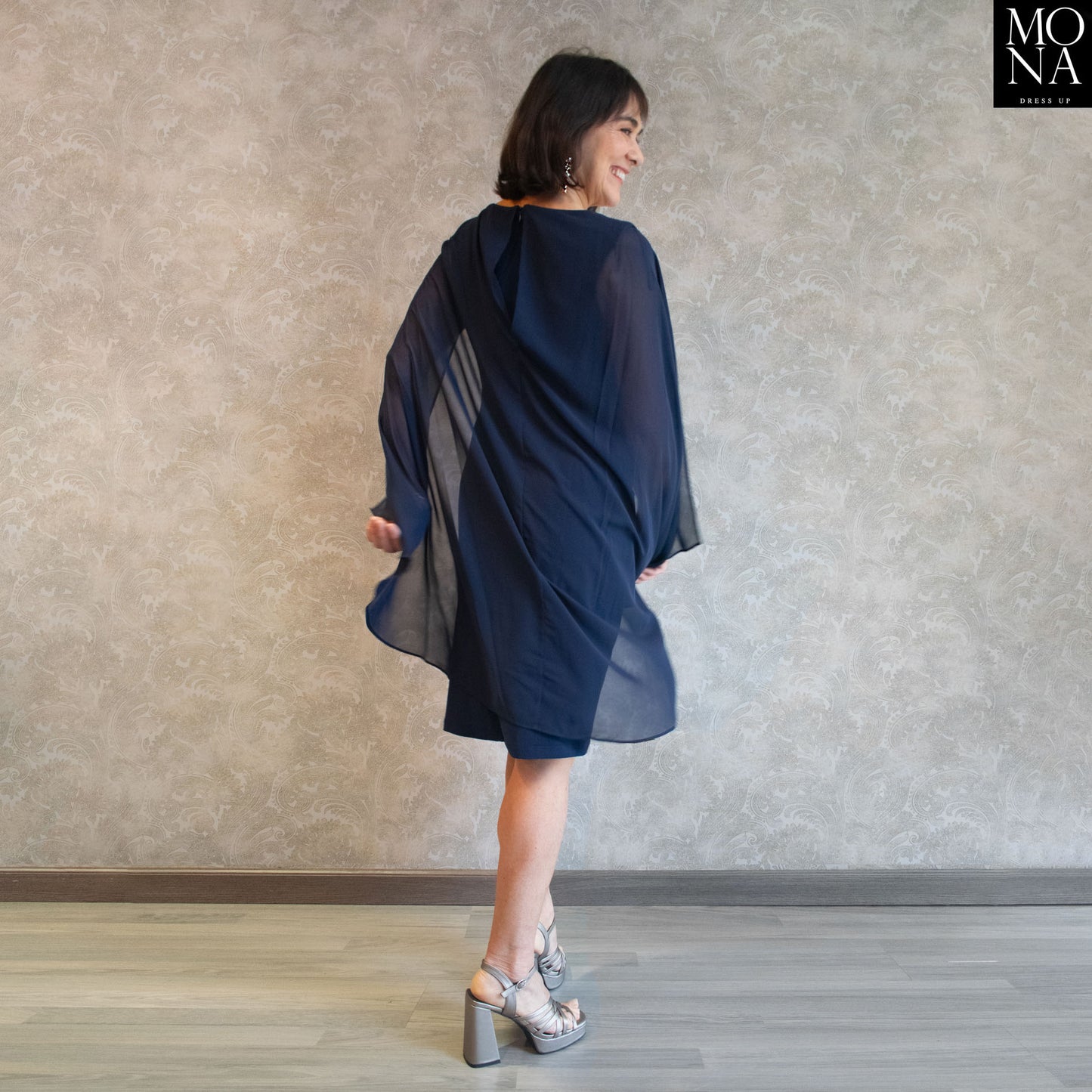 VESTIDO CORTO CATALINA AZUL