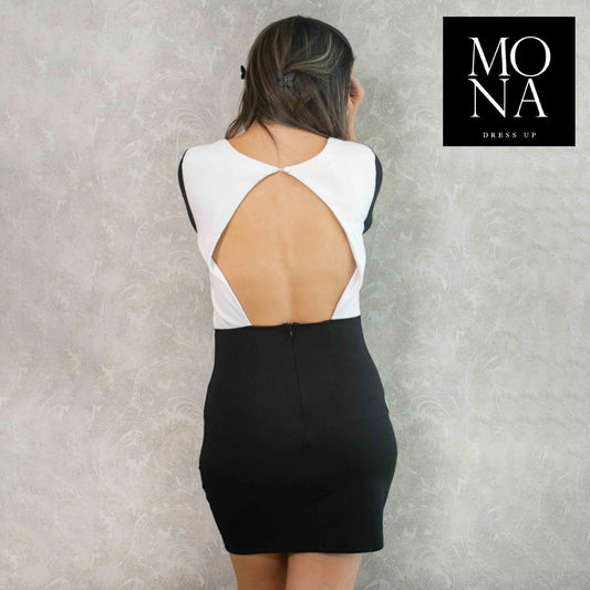 VESTIDO CORTO GISELA NEGRO