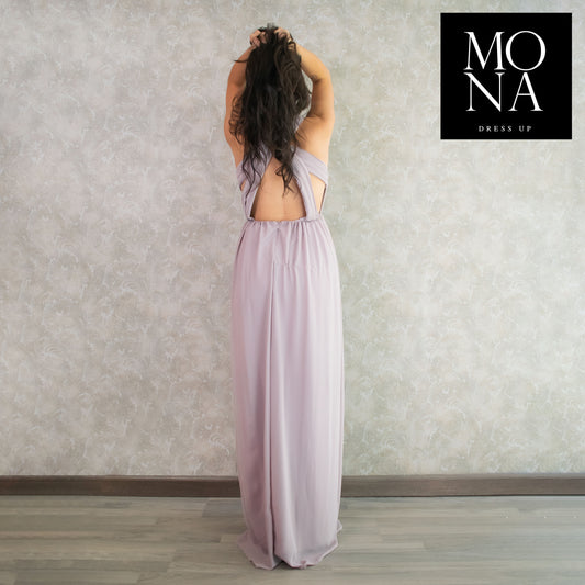VESTIDO LARGO GLORIA LILA