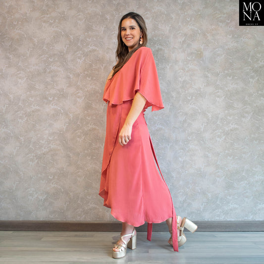 VESTIDO MIDI GIORGIA SALMÓN