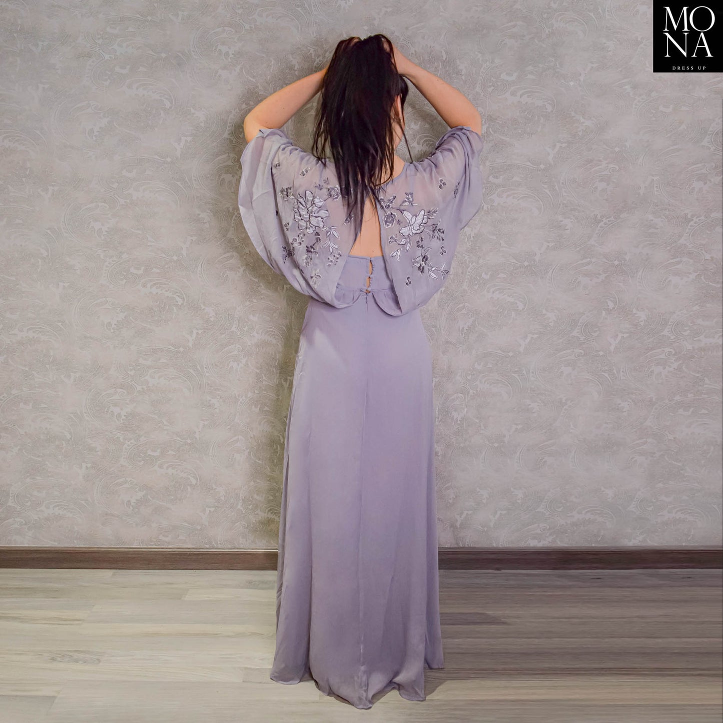 VESTIDO LARGO MALENA MALVA