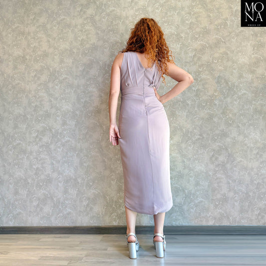 VESTIDO MIDI VERONA LILA