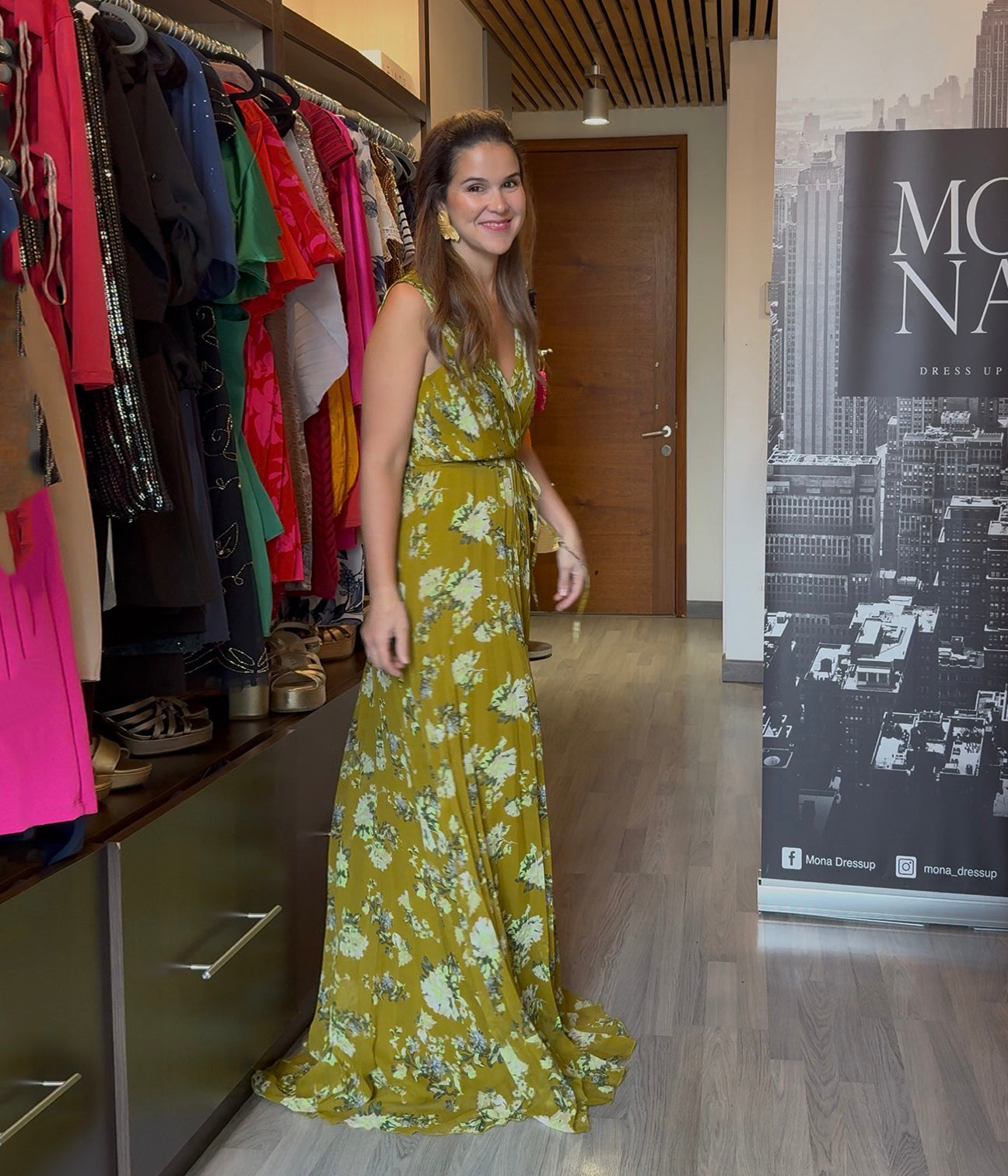 VESTIDO LARGO IVANA VERDE