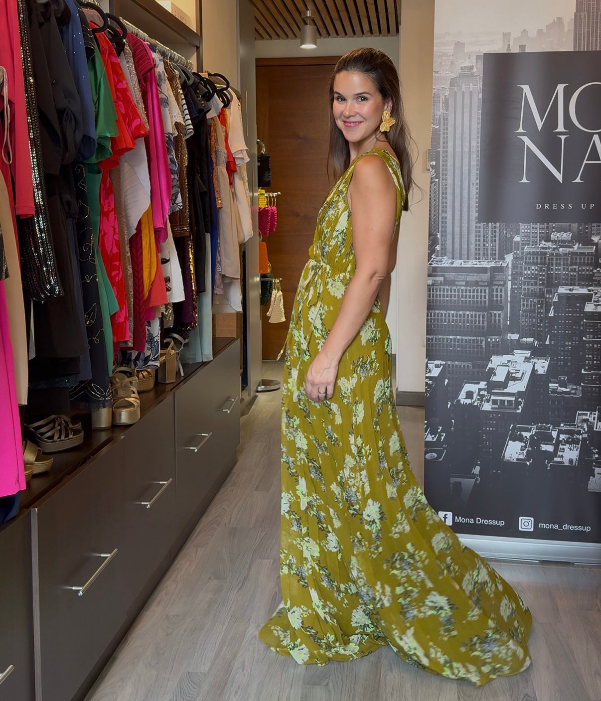VESTIDO LARGO IVANA VERDE