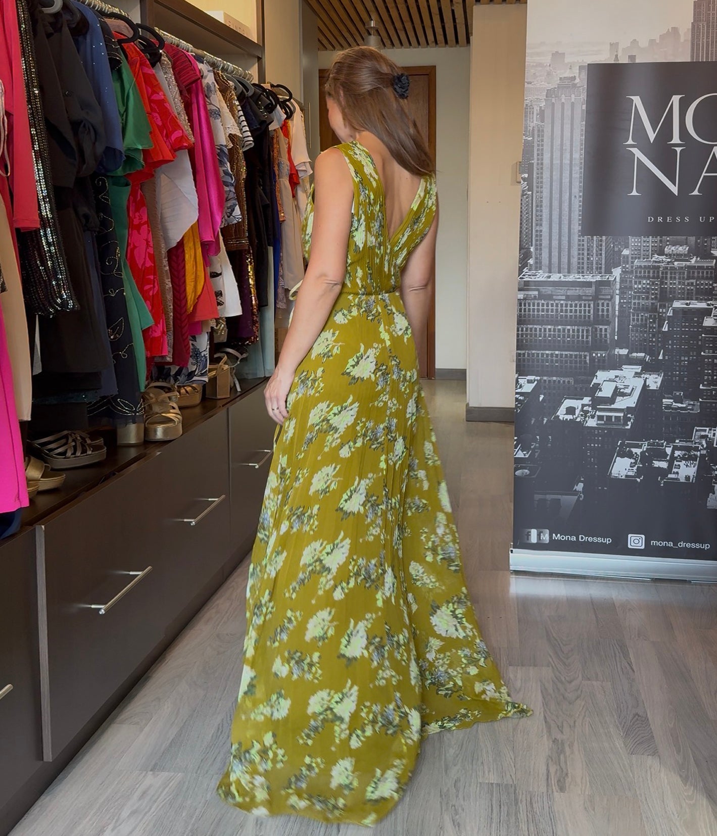 VESTIDO LARGO IVANA VERDE