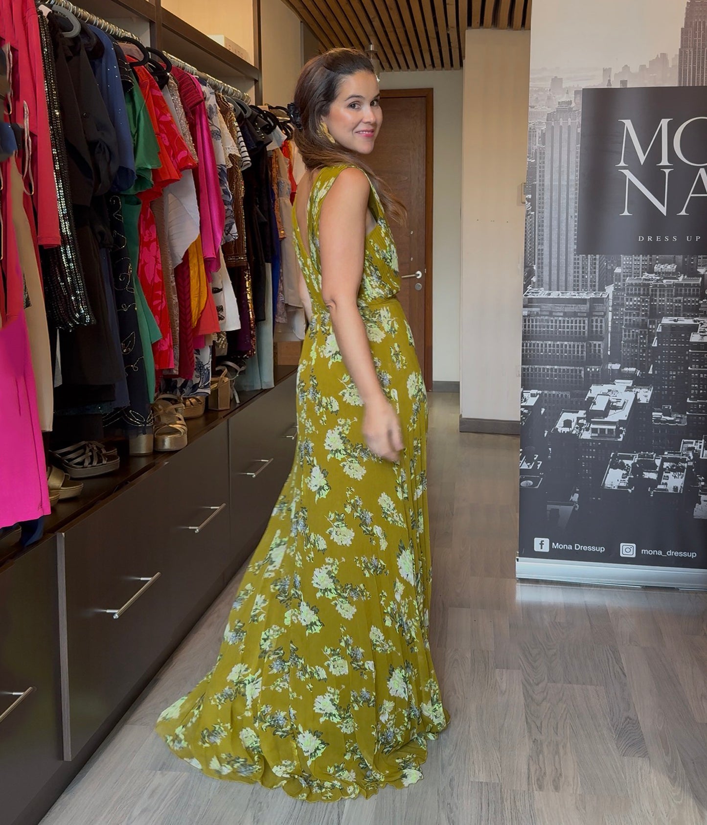 VESTIDO LARGO IVANA VERDE