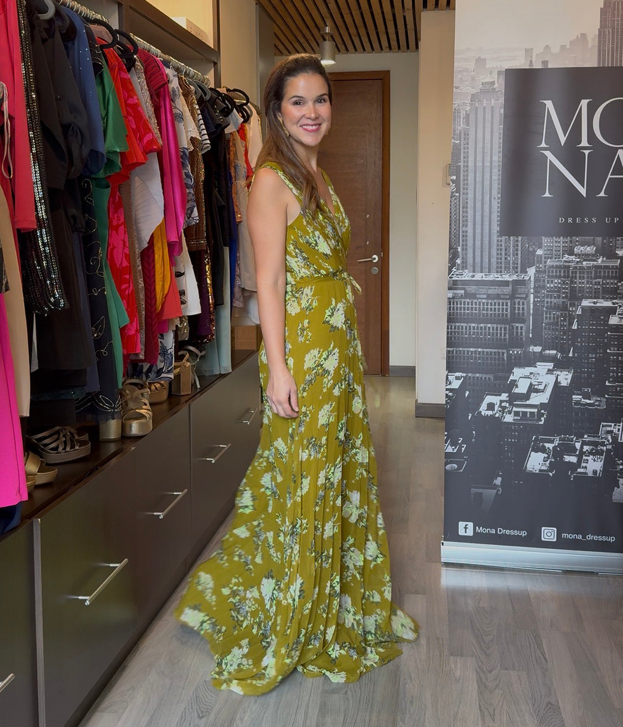 VESTIDO LARGO IVANA VERDE