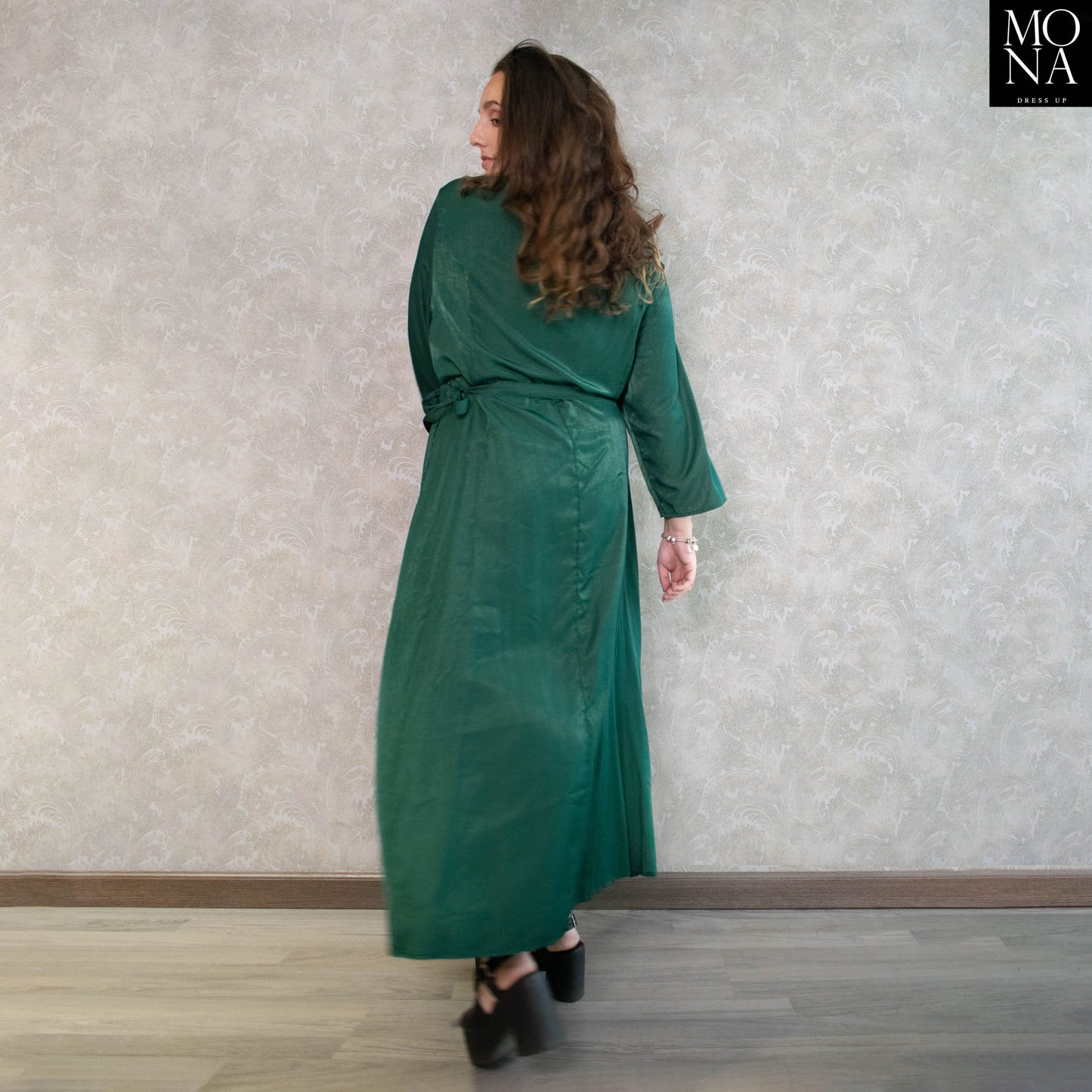 VESTIDO LARGO CARLA VERDE