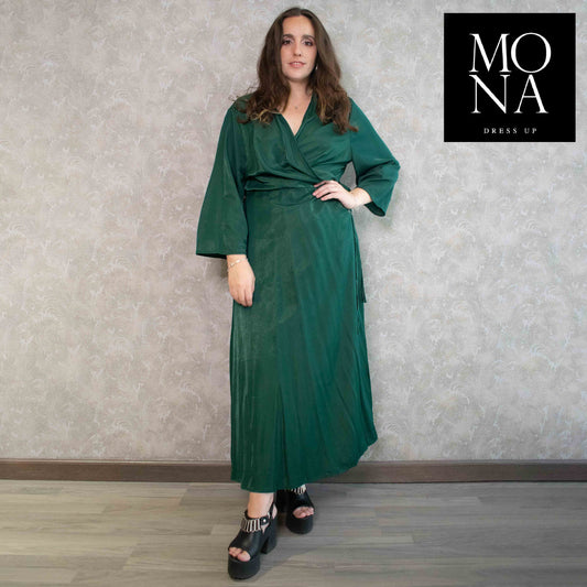 VESTIDO LARGO CARLA VERDE