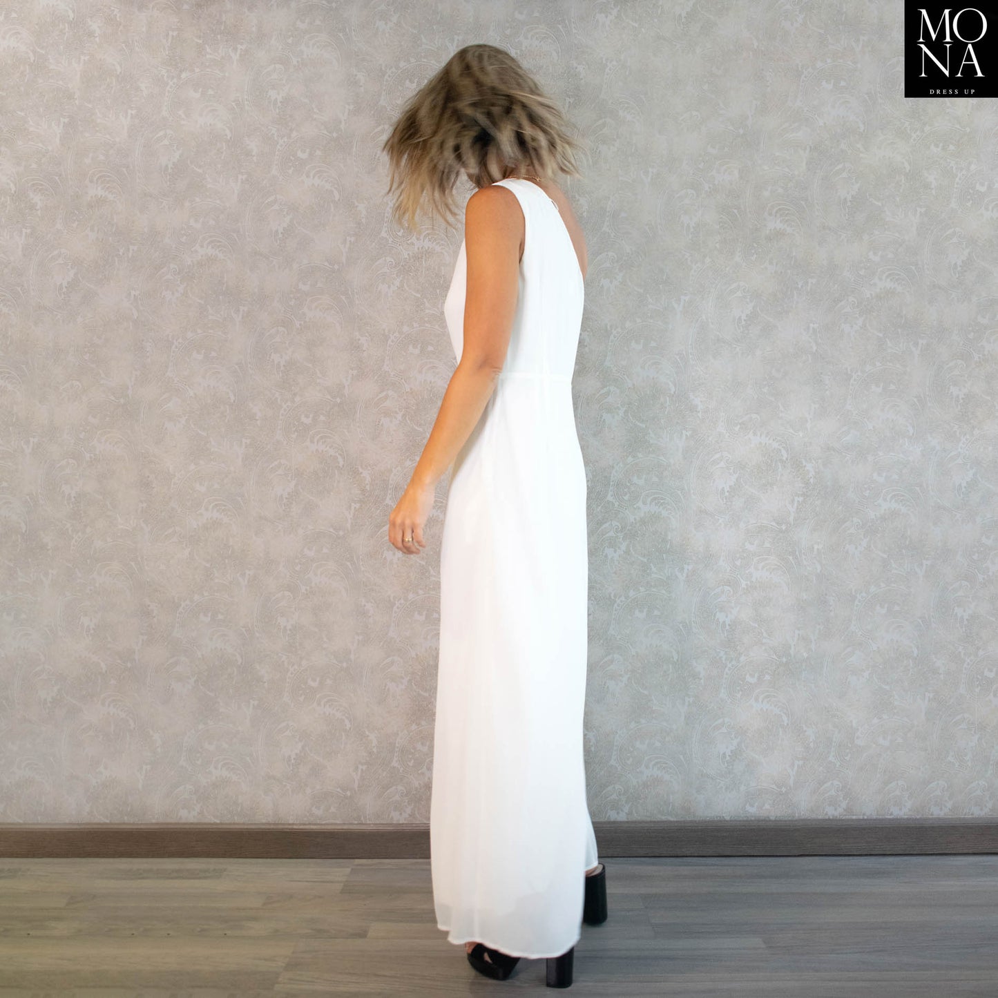 VESTIDO LARGO LUCIA BLANCO
