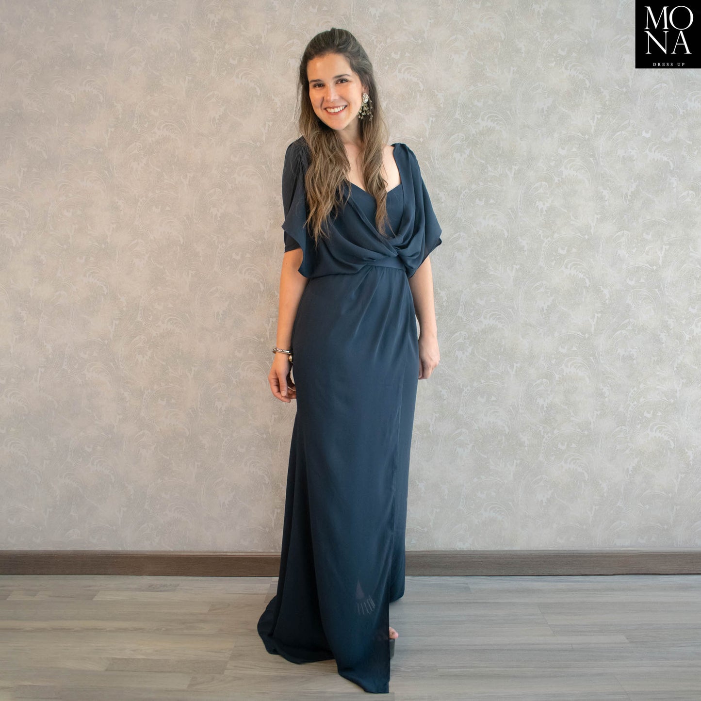 VESTIDO LARGO SOL AZUL