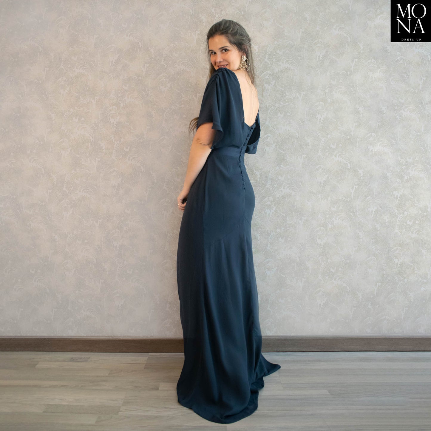 VESTIDO LARGO SOL AZUL