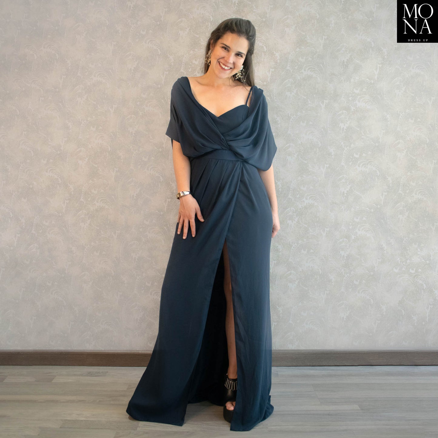 VESTIDO LARGO SOL AZUL