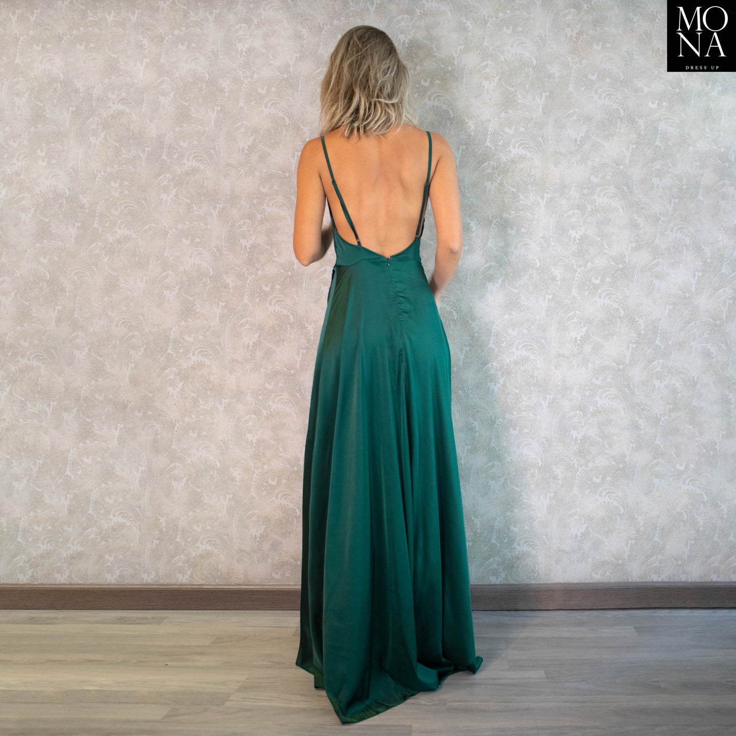 VESTIDO LARGO MAXIMA VERDE