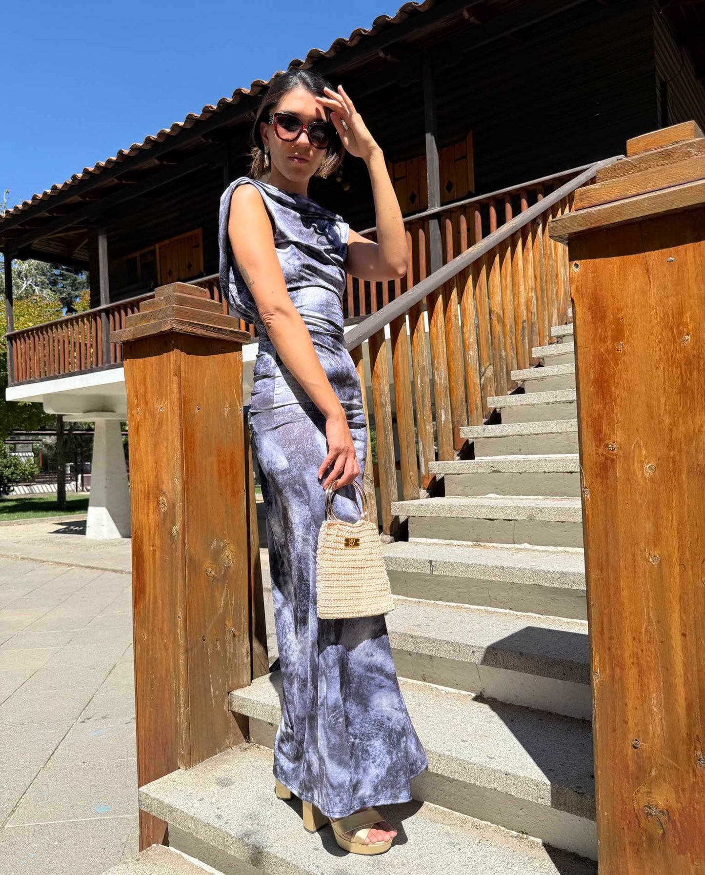 VESTIDO LARGO IGNACIA MORADO