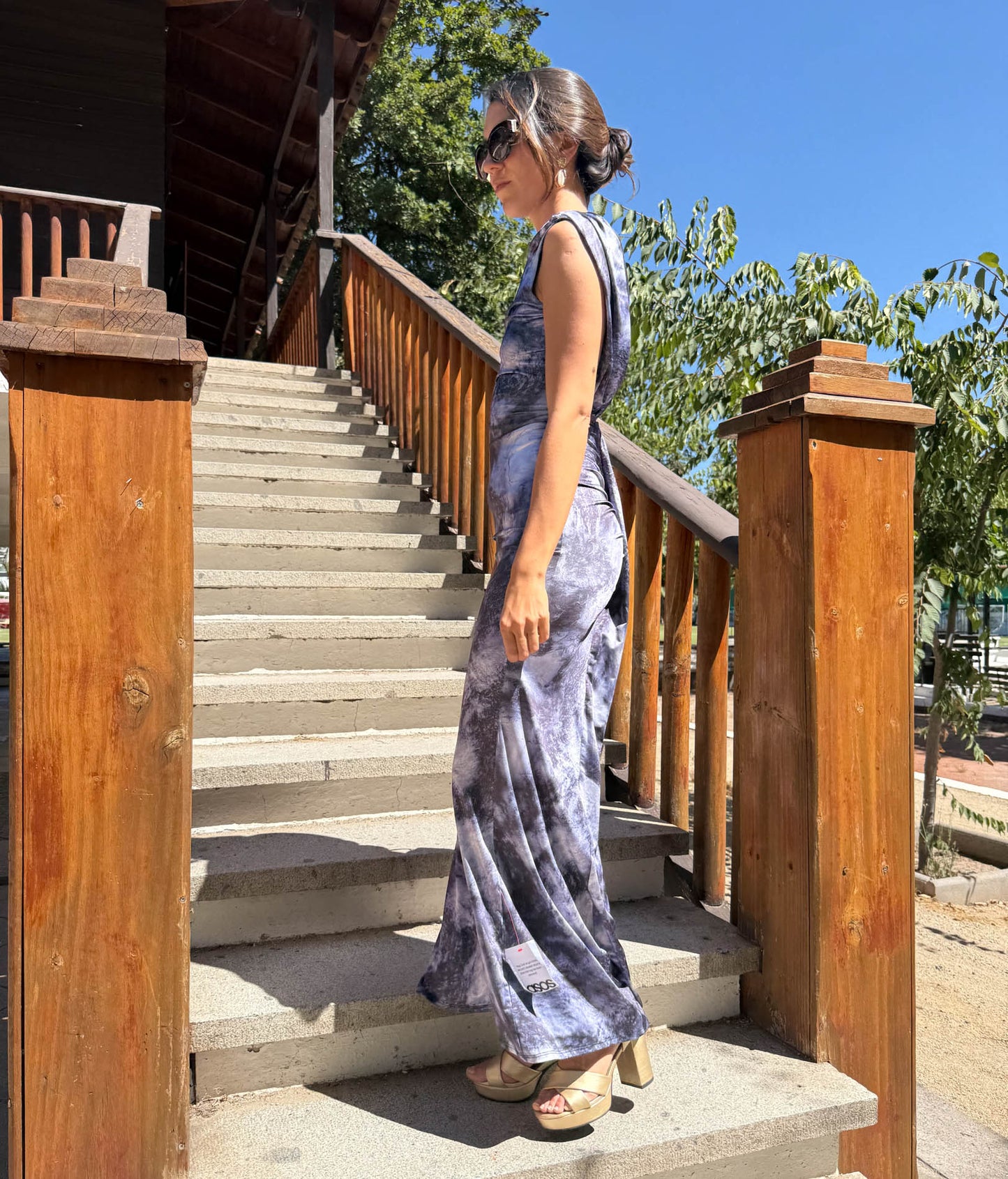 VESTIDO LARGO IGNACIA MORADO