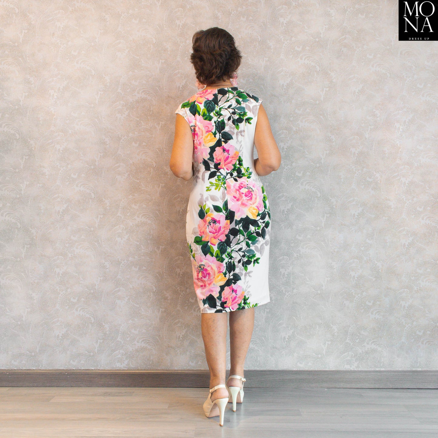 VESTIDO CORTO ALICIA FLORAL